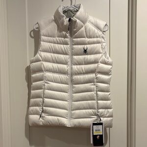 Spyder Women's Quilted White Vest